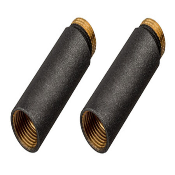 Удлинитель для нагревательного элемента 1/2" 50мм, графит, комплект из 2 шт. — изображение 1