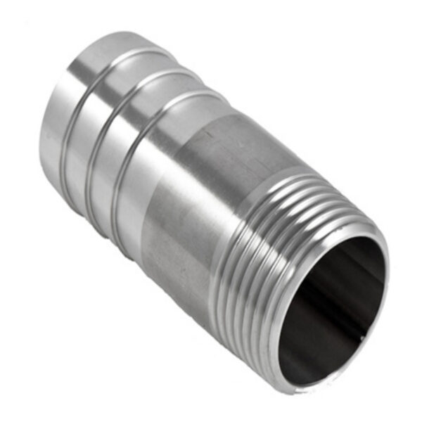 Штуцер со шланговым соединением 1/2"-56мм AISI 316 — изображение 1