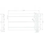 ОБЛЕГЧЕННАЯ МОНТАЖНАЯ ПЛИТА HZ TYCO 16 0,72 М2/ ШТ. 1200X600X25 MM — изображение 2