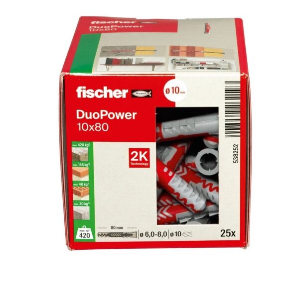 Tüübel Fischer Duopower 10Х80 (25TK) - Image 1