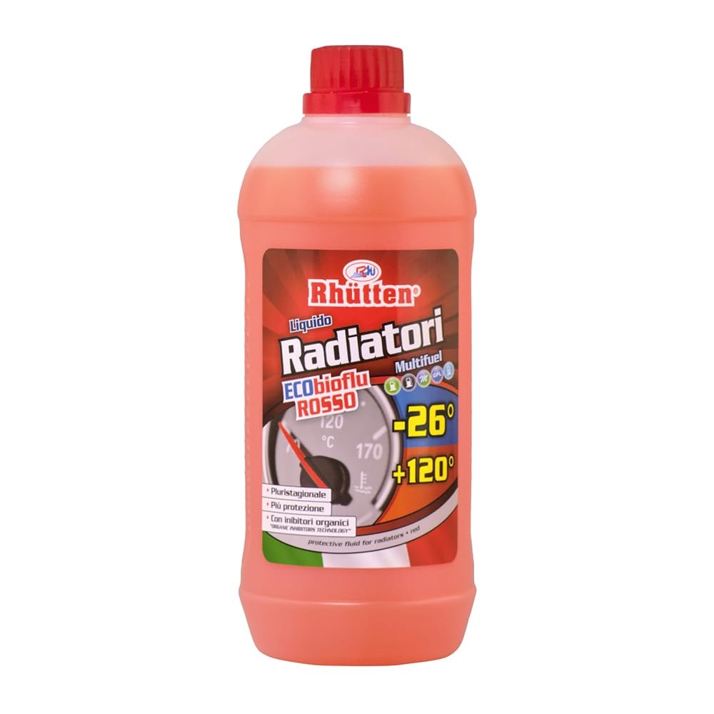 51jpmHG3mI Охлаждающая жидкость красная OAT −26°C, 1 л — изображение 1