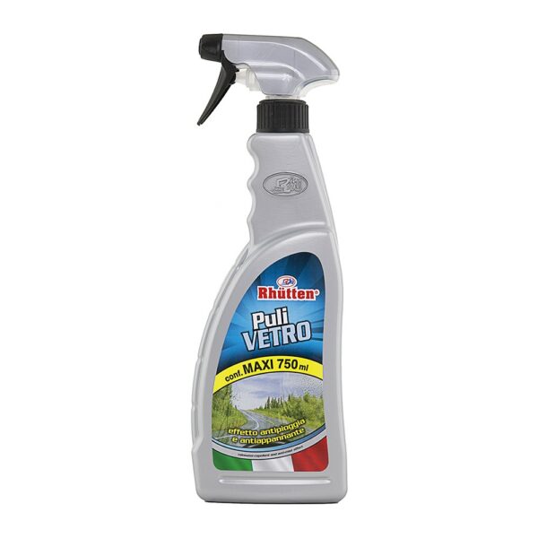 253900 RHÜTTEN PULIVETRO ANTIPIOGGIA – Vihmavastase toimega klaasipuhastusvahend, 750 ml - Pilt 1